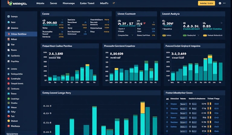 Grafici e statistiche che mostrano l'analisi dei dati dei cookie
