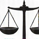 Icona stilizzata di una bilancia che simboleggia la perdita di peso in modo equilibrato.